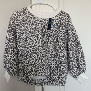 NWT | Abercrombie and Fitch fleece lined crew neck